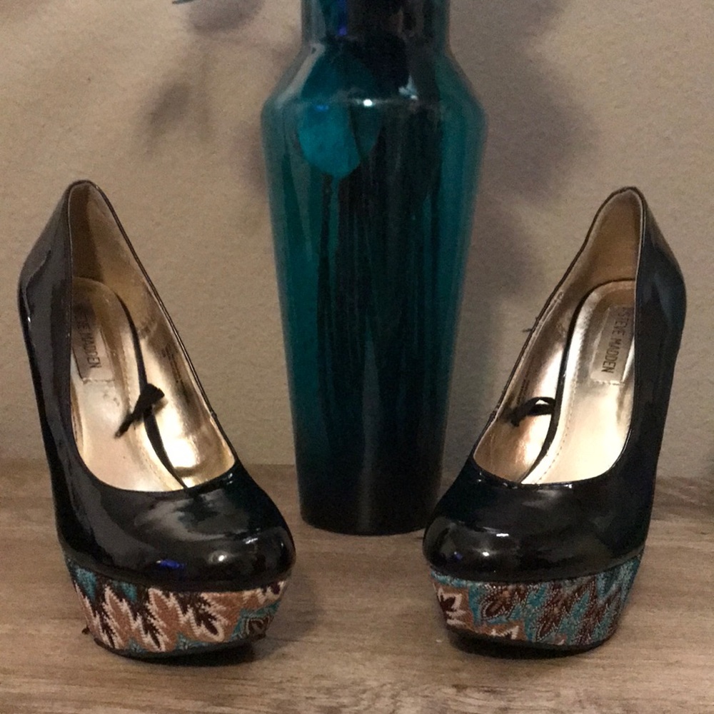Women’s Black Patent by Steve Madden